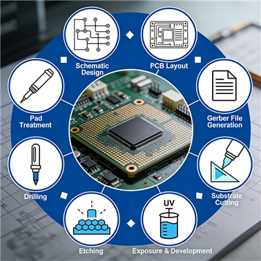 PCB Board How to Make: From Design to Finished Circuit Board